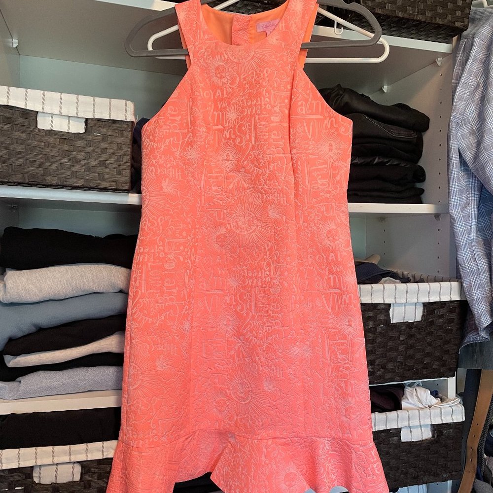 Pink Lilly Pulitzer mini dress